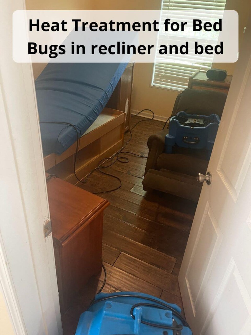 heat treatment in recliner and bed